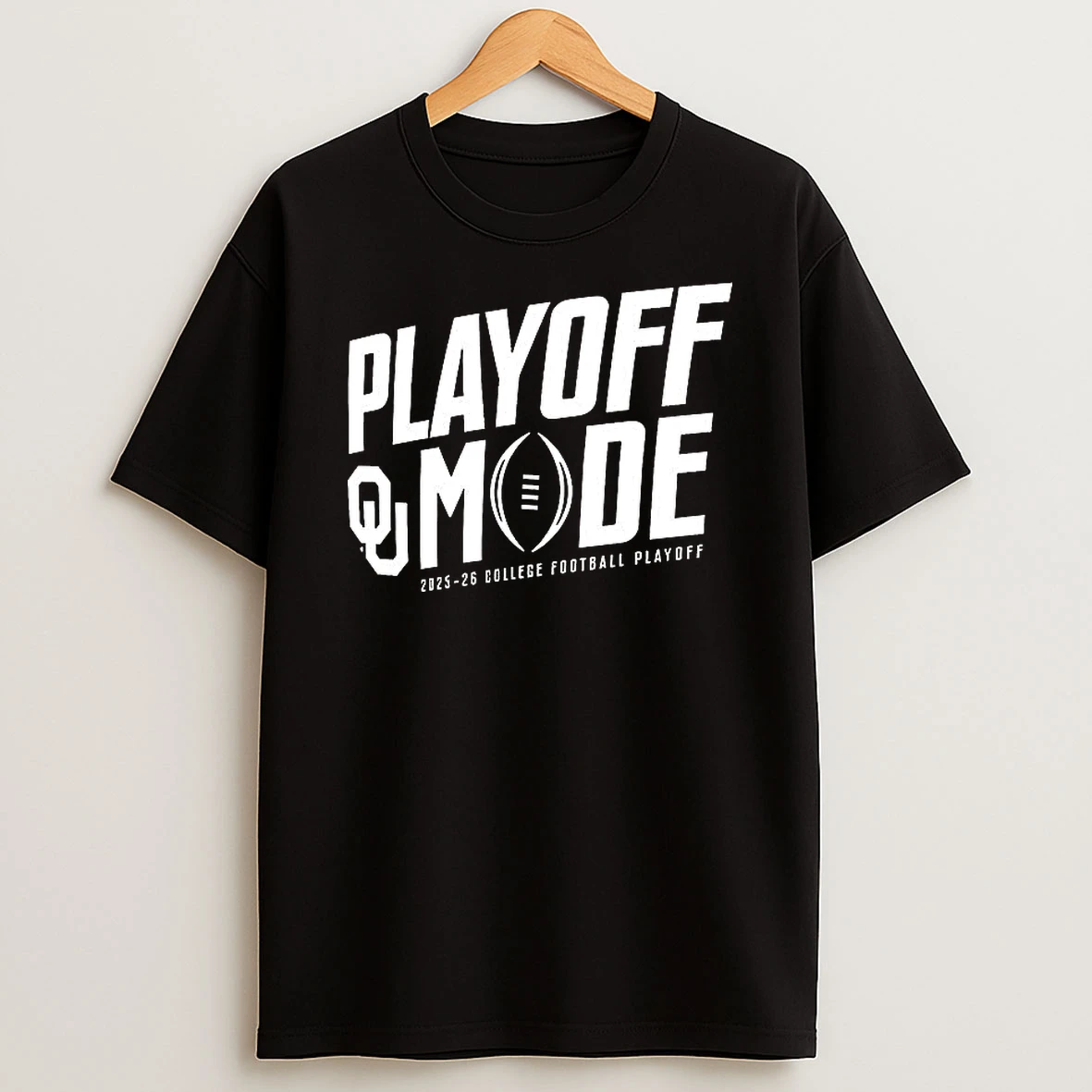 Oklahoma Sooners Playoff Mode 2025 2026 Cfp T Shirt