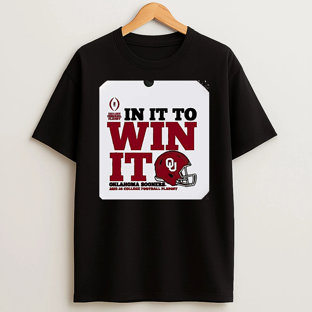 Oklahoma Sooners In It To Win It 2025 26 College Football Playoff Christmas T Shirt
