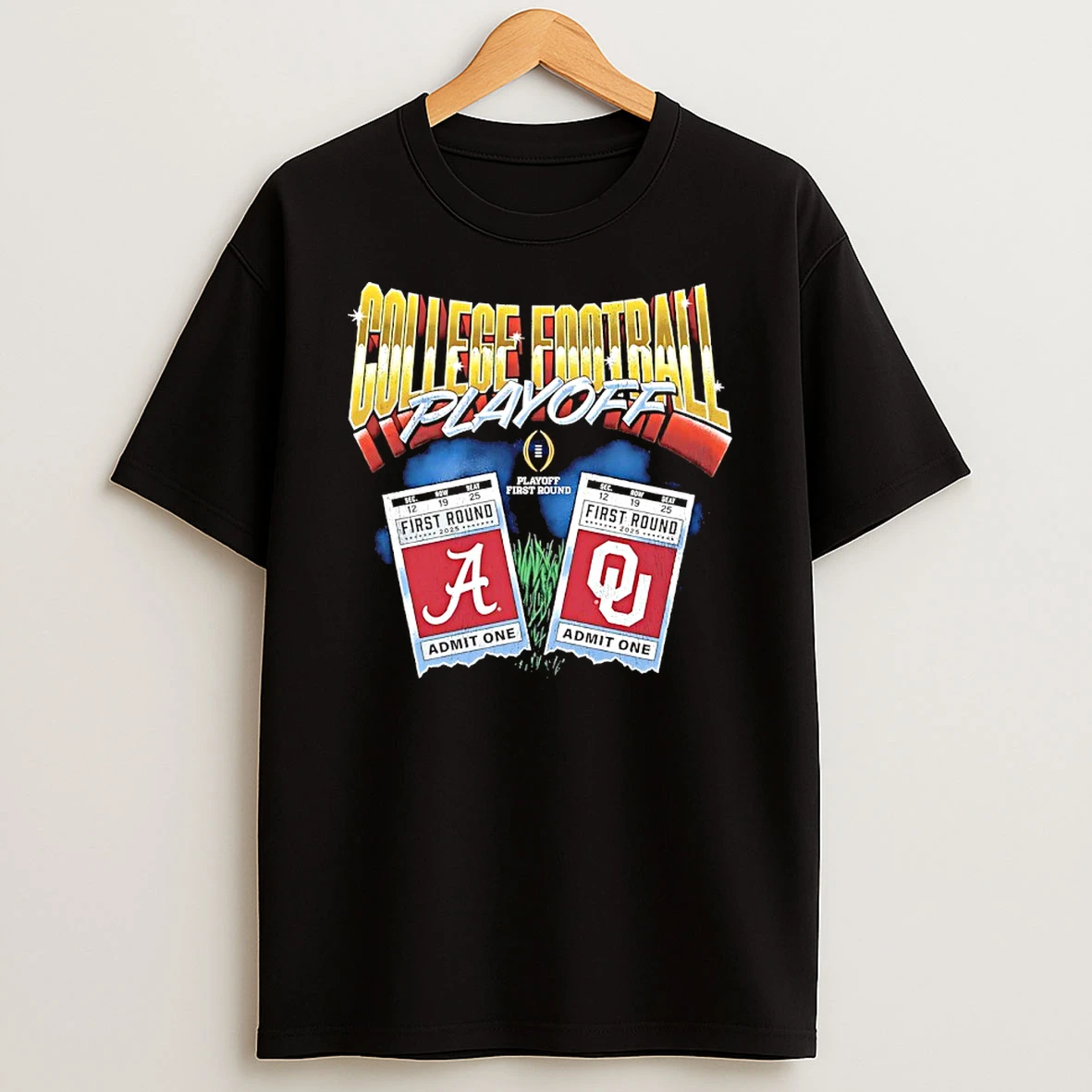 Oklahoma Sooners Vs Alabama Crimson Tide College Football Playoff 2025 T Shirt