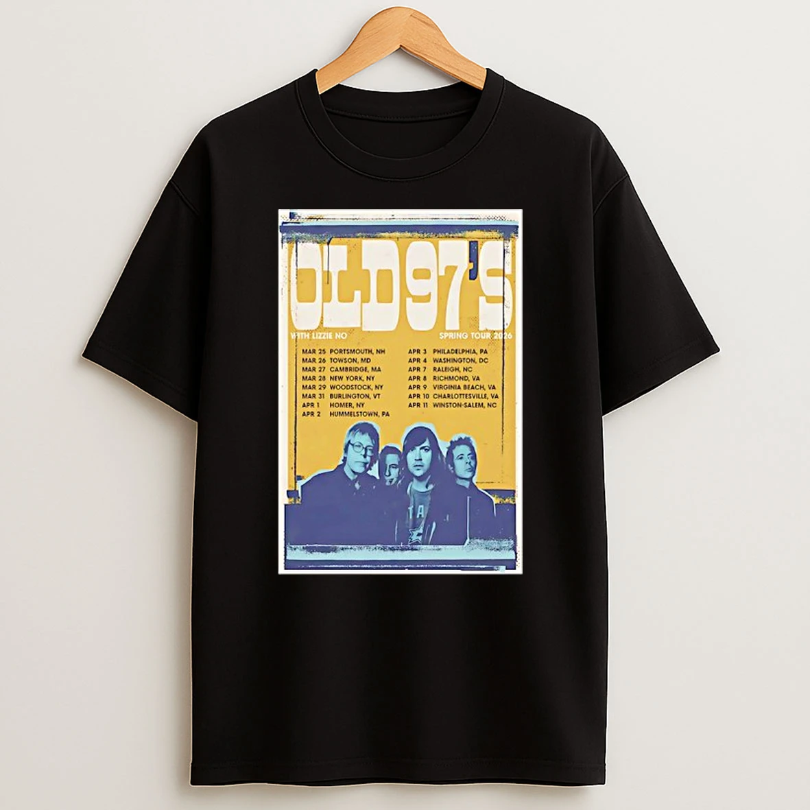 Old 97s With Lizzno Spring 2026 Shows T Shirt
