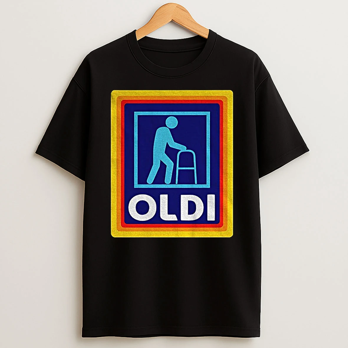Oldi Parody Dad Regular Fit Funny T Shirt