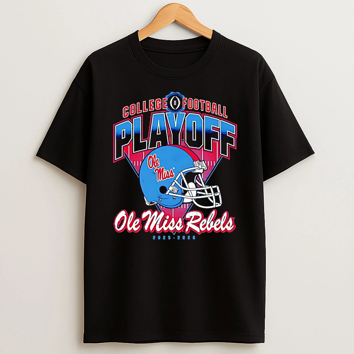 Ole Miss Rebels 2025 26 Cfp Helmet T Shirt