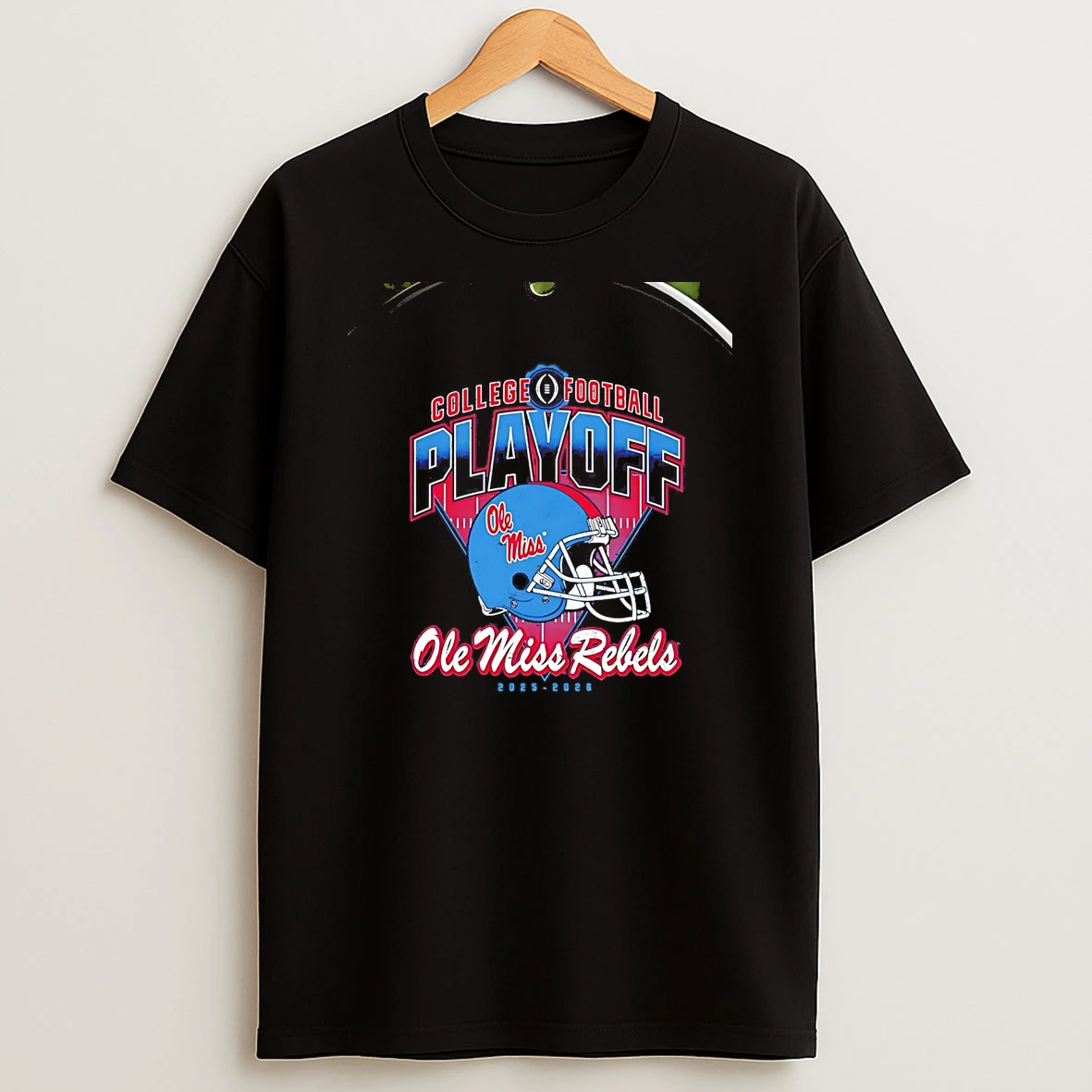 Ole Miss Rebels 2025 26 Cfp Helmet Chriast T Shirt