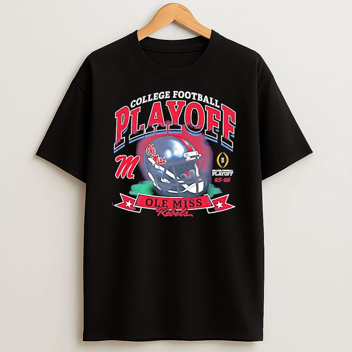 Ole Miss Rebels 2025 26 College Football Playoff Participant T Shirt