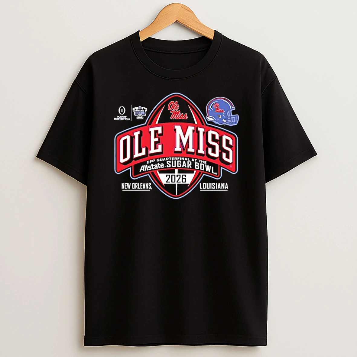 Ole Miss Rebels Allstate Sugar Bowl Cfp Quarterfinal At The New Orleans T Shirt