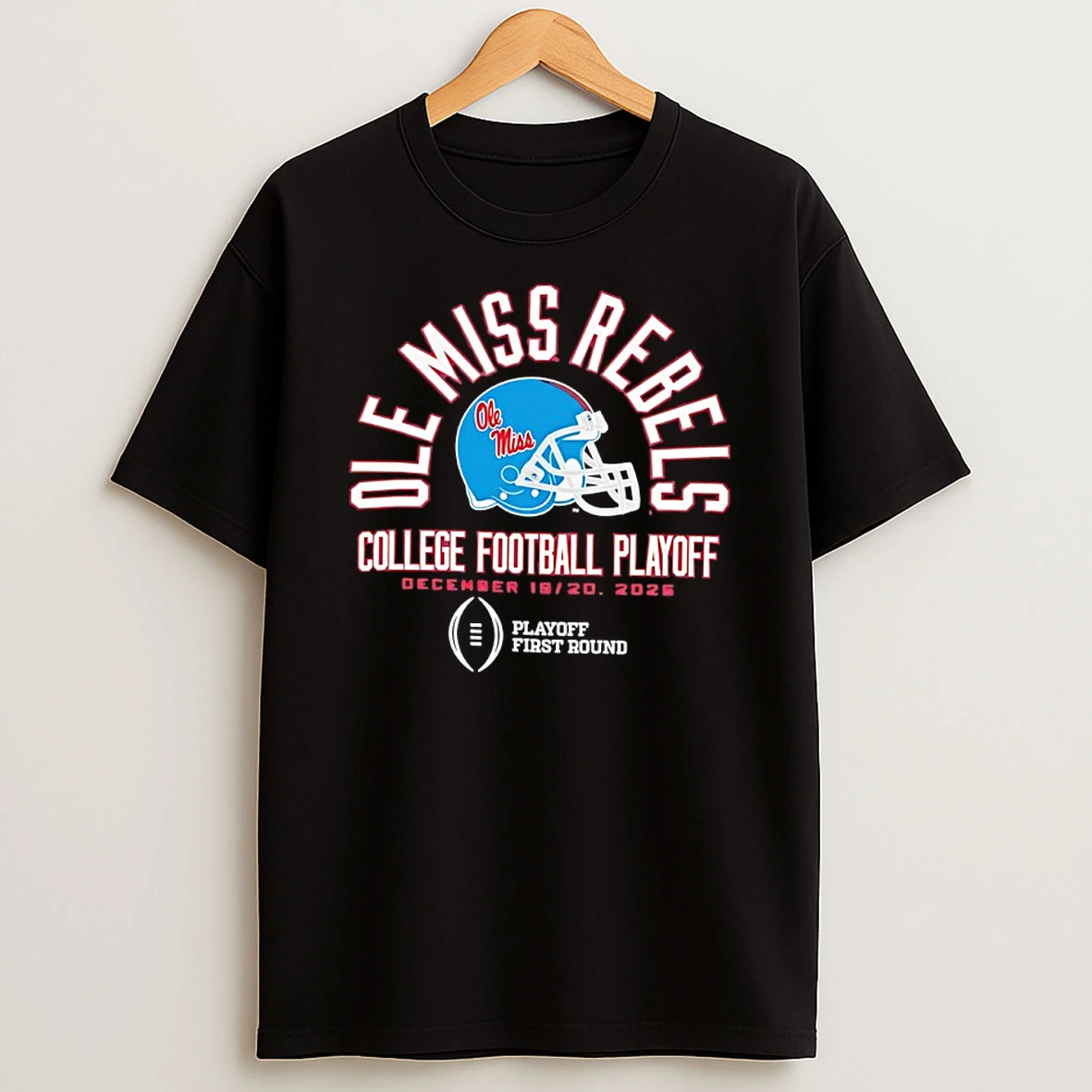Ole Miss Rebels College Football Playoff First Bound 2025 26 T Shirt