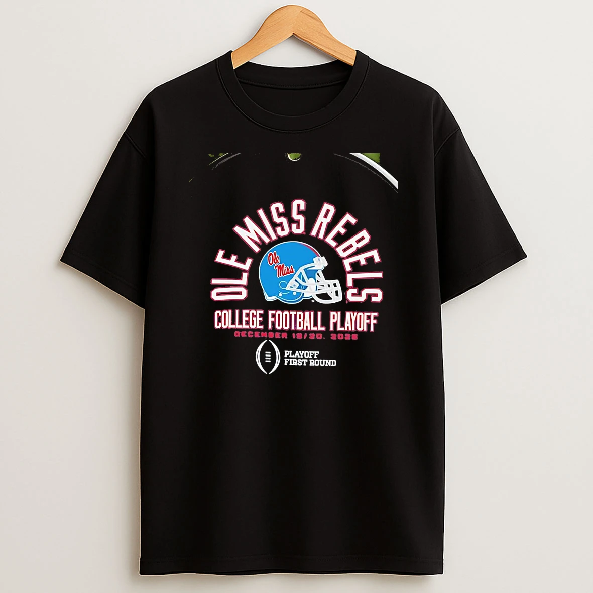Ole Miss Rebels College Football Playoff First Round 2025 Chriast T Shirt