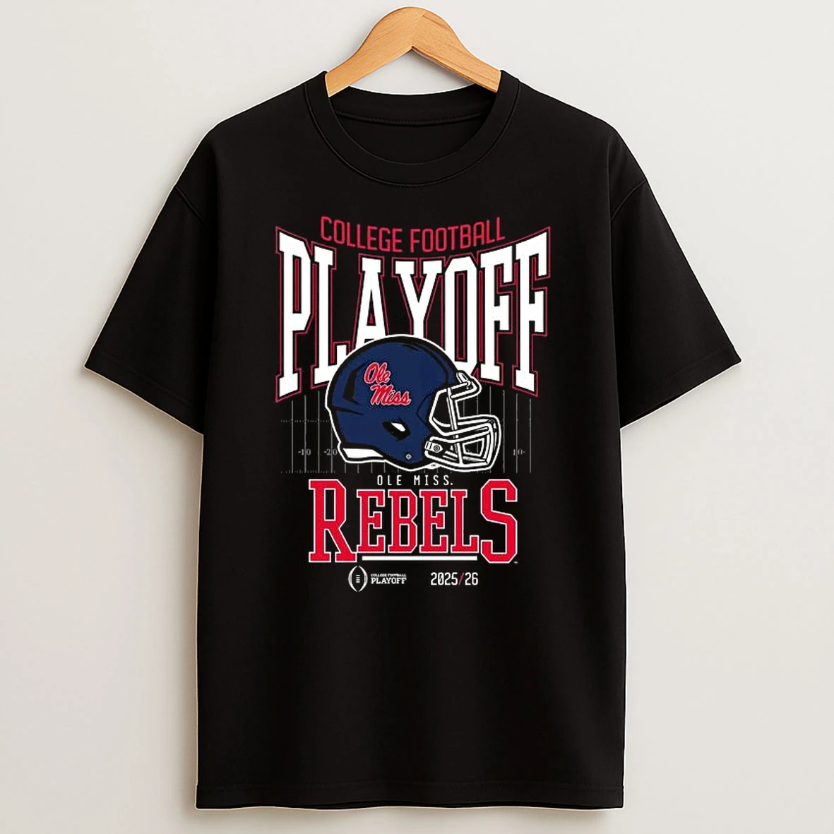 Ole Miss Rebels College Football Playoff Helmet 2025 T Shirt