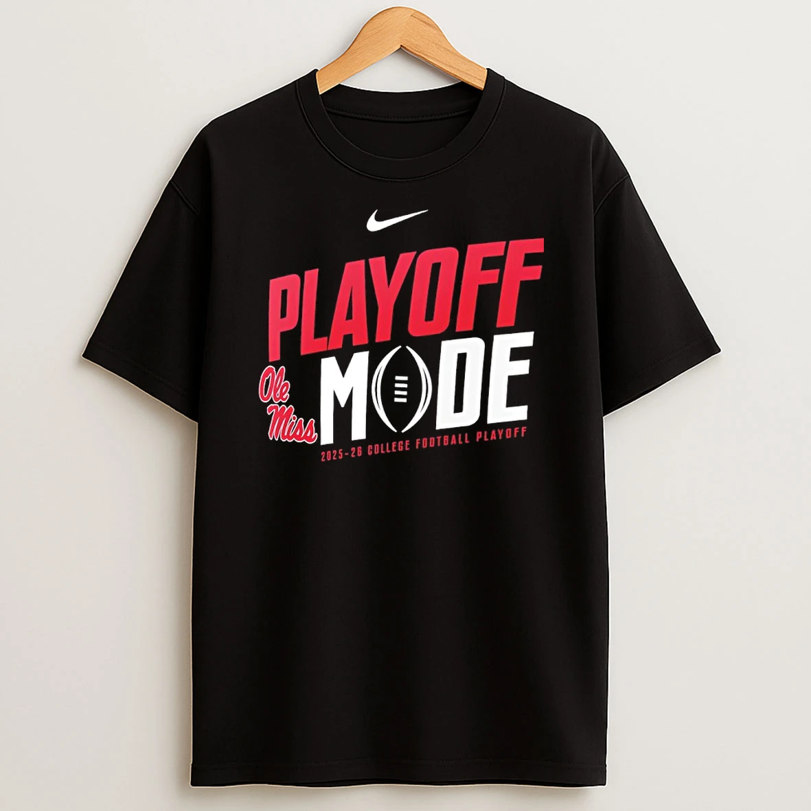 Ole Miss Rebels College Football Playoff Pass Protection 2025 26 T Shirt