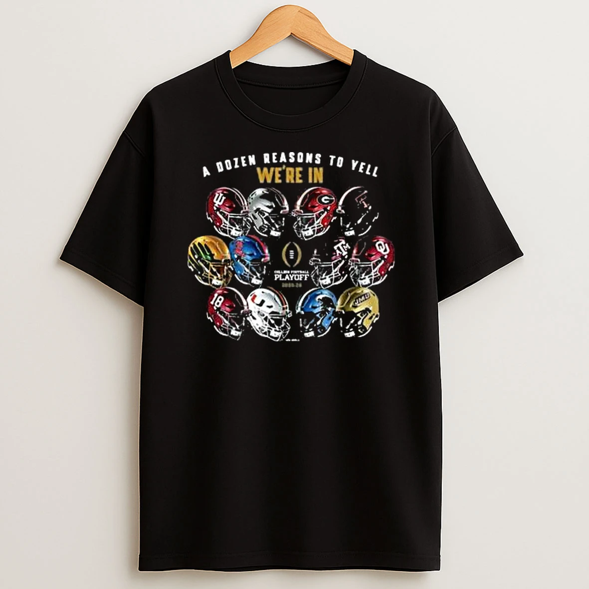 Ole Miss Rebels Football 2025 College Football Playoffs 12 Team T Shirt