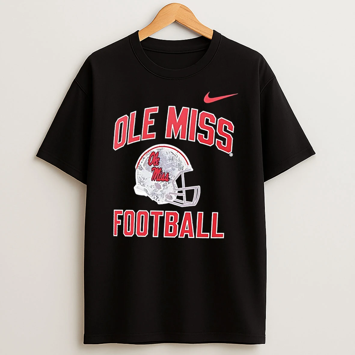 Ole Miss Rebels Football Nike Helmet 2025 T Shirt