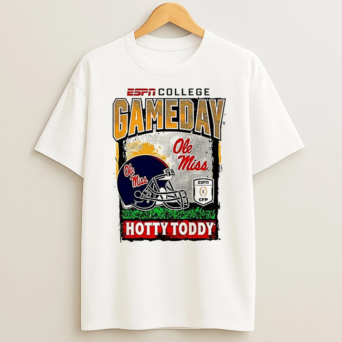 Ole Miss Rebels Hotty Toddy Football Playoff Gameday Mascot T Shirt