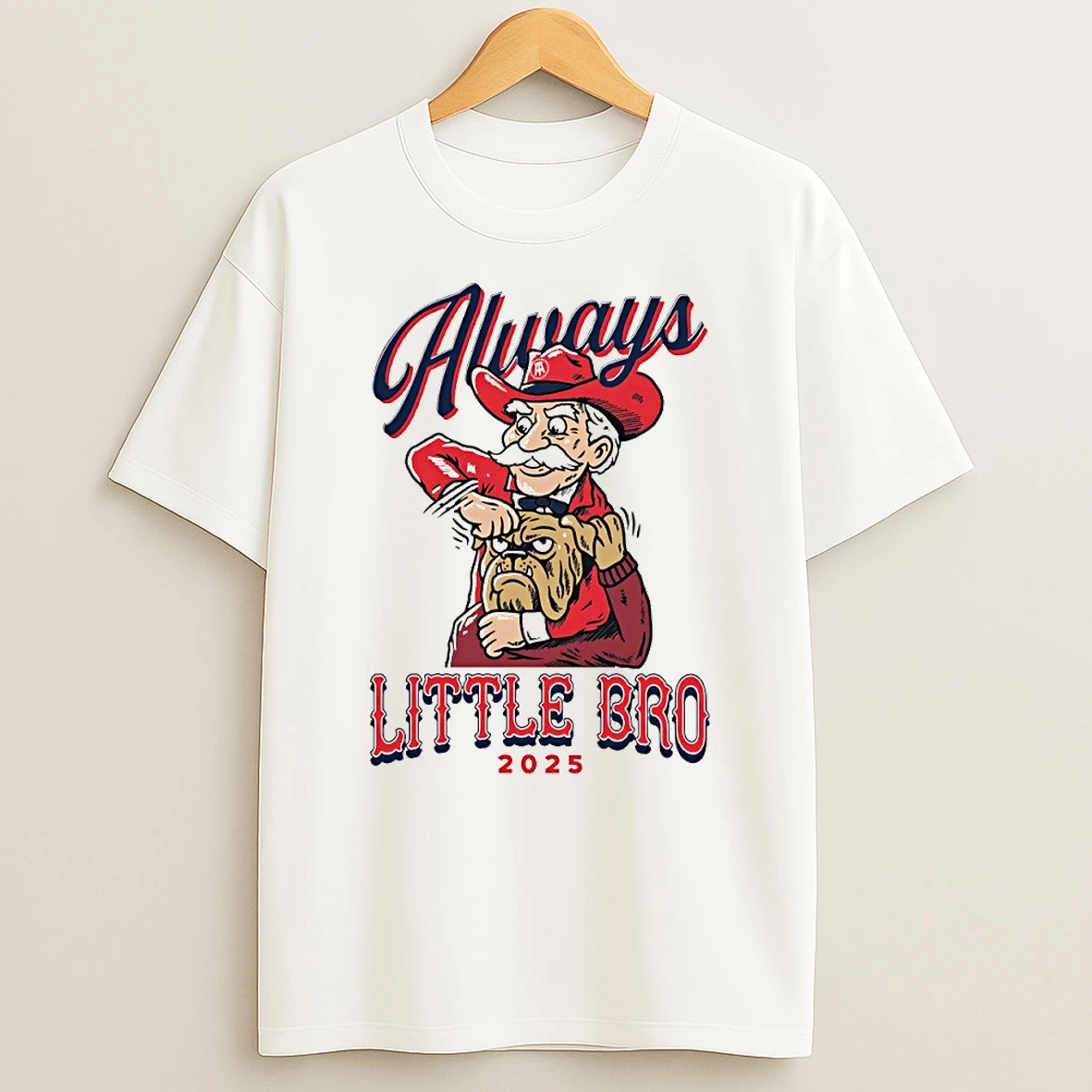 Ole Miss Rebels Beats Mississippi State Bulldogs Always Little Bro 2025 Circle Tshirt Hoodie