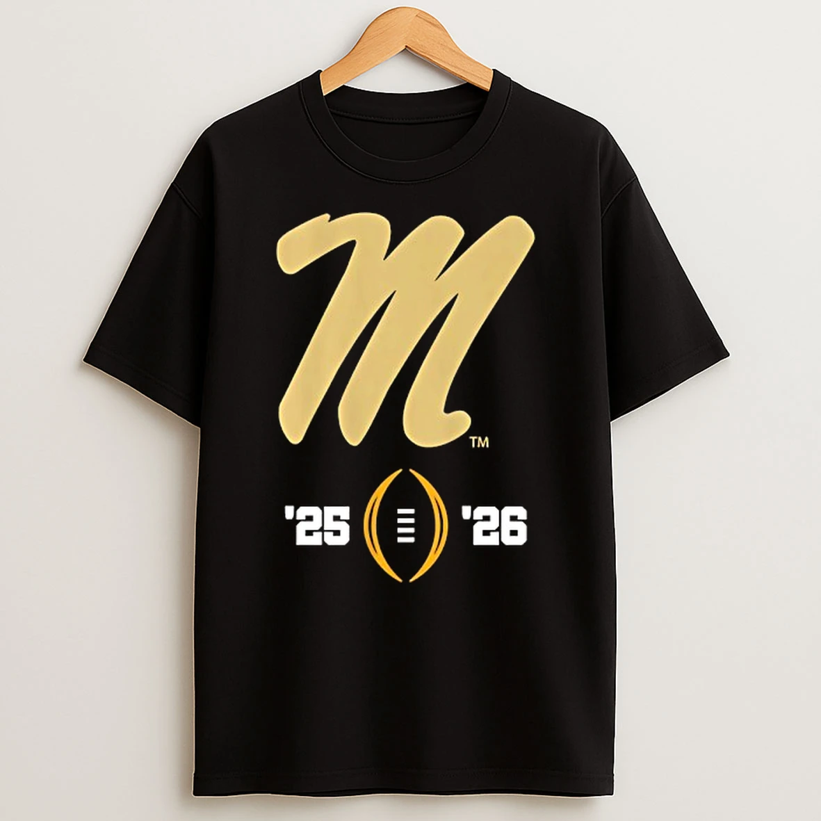 Ole Miss Rebels Logo 2025 2026 College Football Playoff T Shirt
