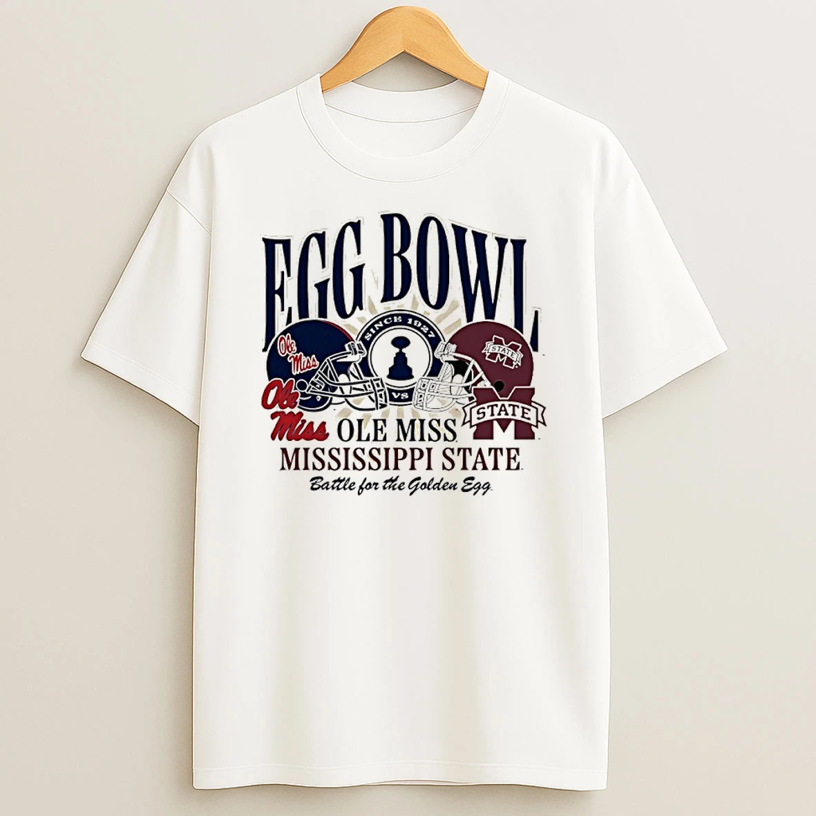 Ole Miss Vs Mississippi State 2025 Egg Bowl Battle For The Golden Egg T Shirt