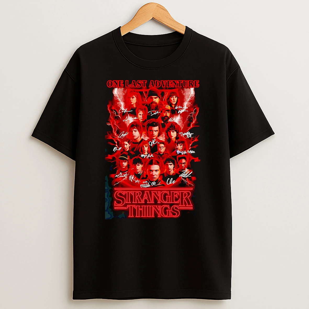 One Last Adventure Stranger Things Characters T Shirt