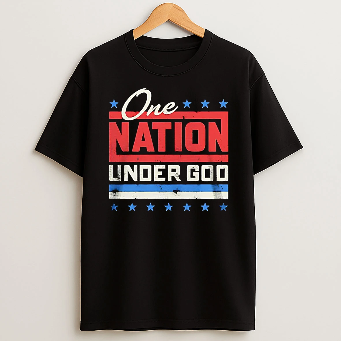 One Nation Under God America T Shirt