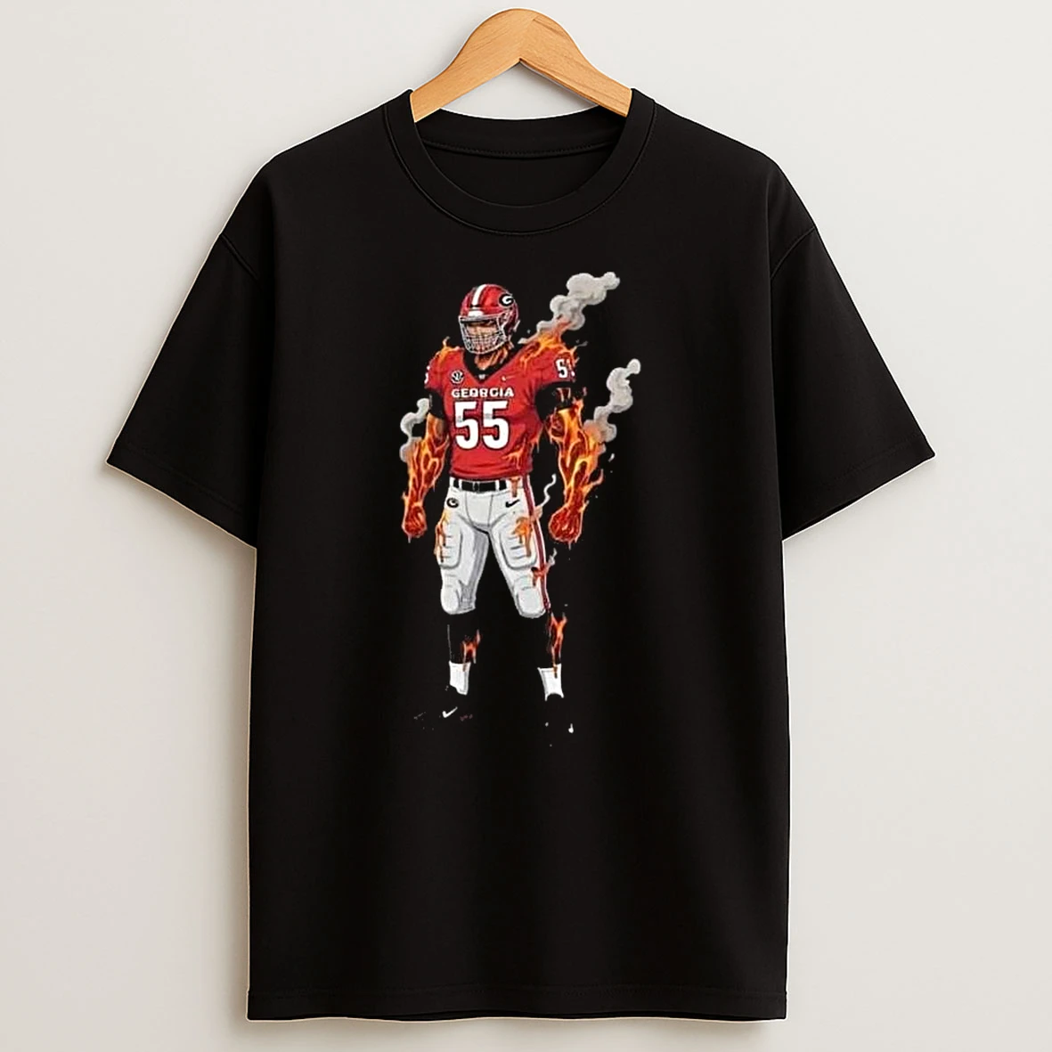 One Piece X Georgia Bulldogs Akainu Ncaa College Football Playoff Bowl Season 2025 26 T Shirt