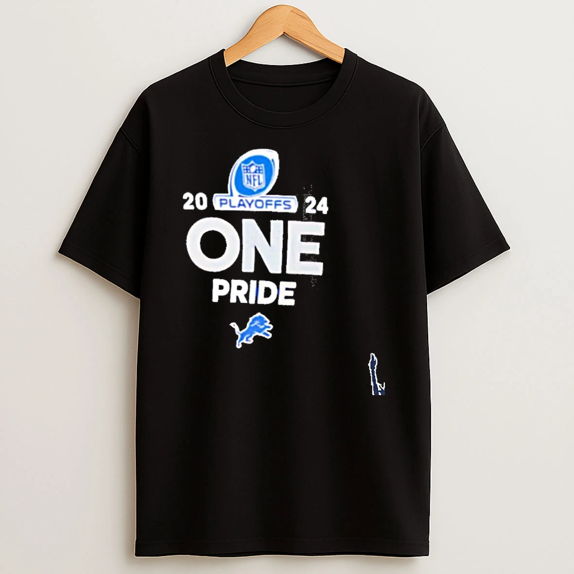One Pride Detroit Lions 2025 Nfl Playoffs Stylish T Shirt