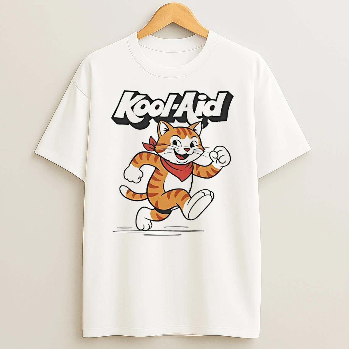 Orange Cat Kool Aid T Shirt