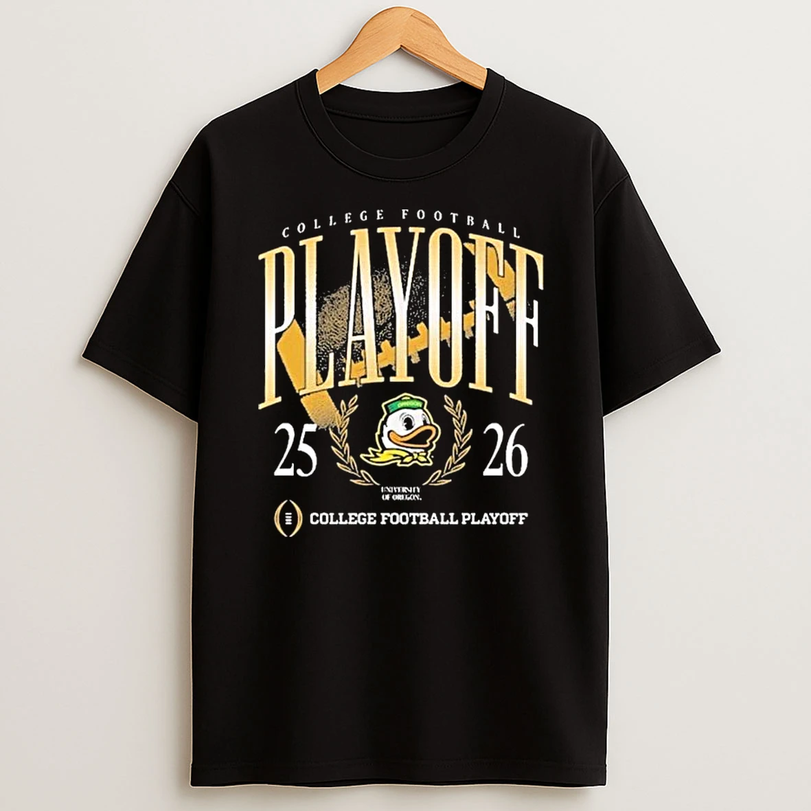 Oregon Ducks 2025 2026 College Football Playoff Mascot T Shirt