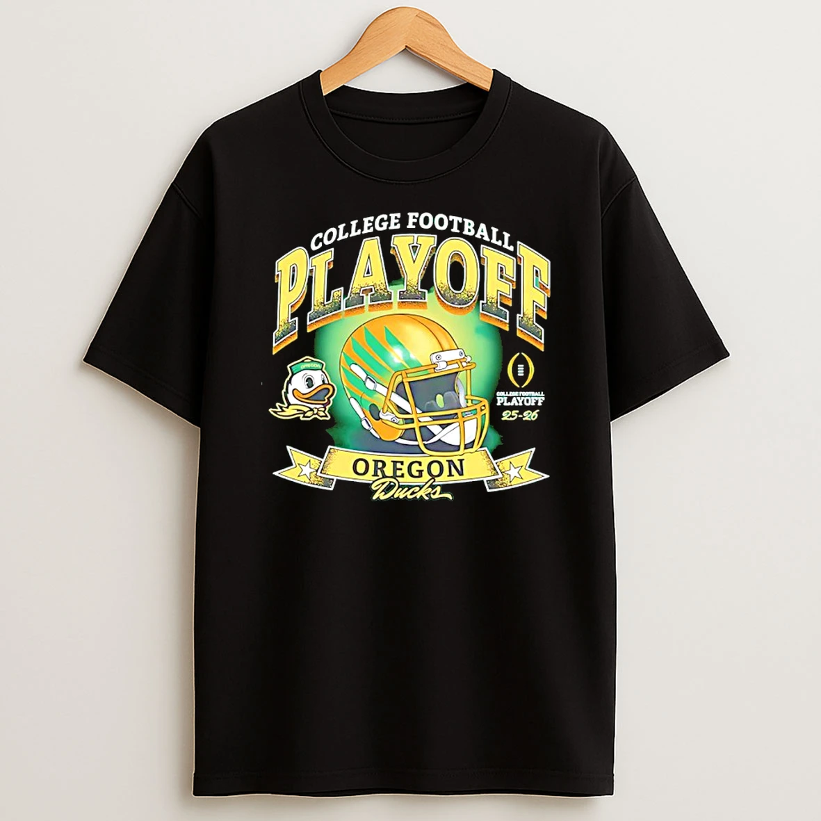 Oregon Ducks 2025 26 College Football Playoff Participant T Shirt