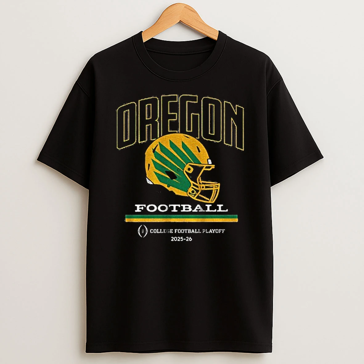 Oregon Ducks 2025 Cfp Football Helmet College Football Playoff T Shirt