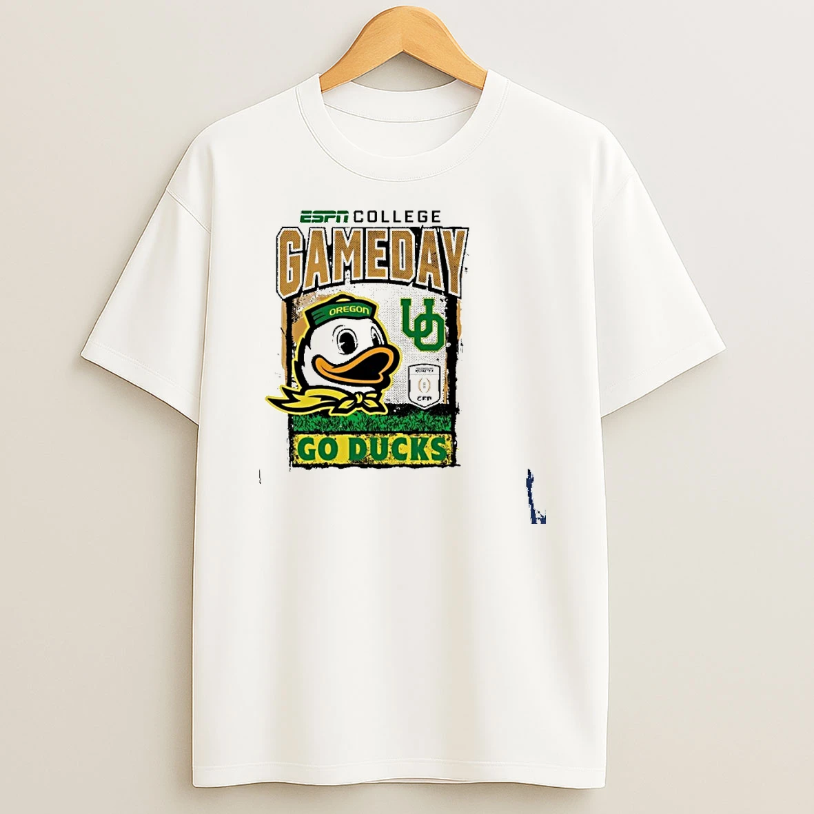 Oregon Ducks Cfp Gameday 1st Round Mascot Go Ducks T Shirt