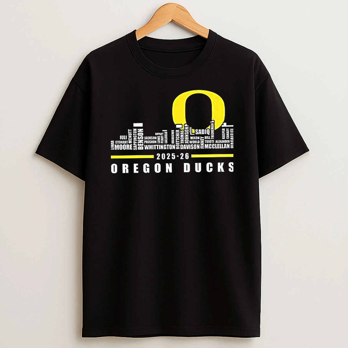 Oregon Ducks City Skyline Name Teams T Shirt