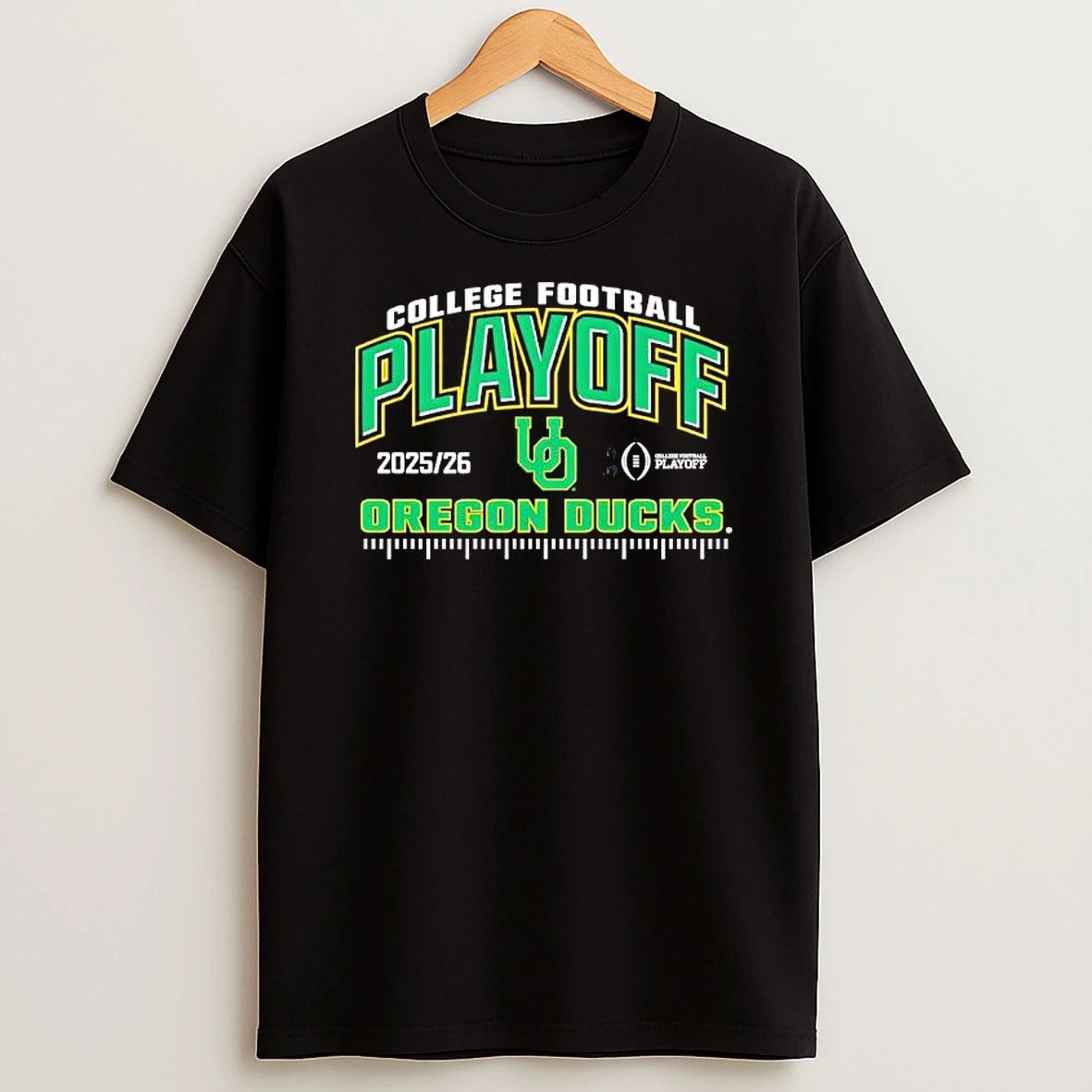 Oregon Ducks College Football Playoff Cfp 2025 26 Logo T Shirt