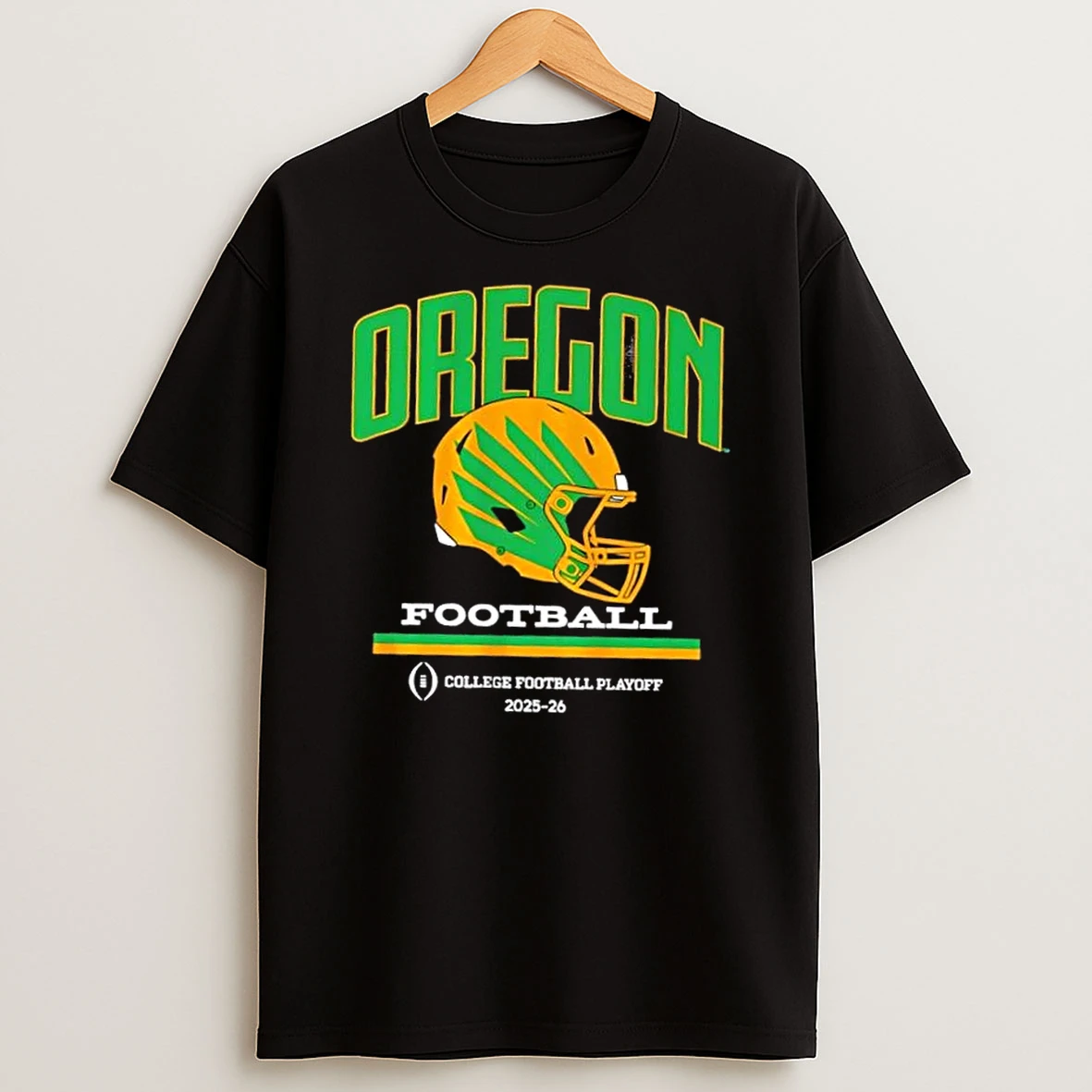 Oregon Ducks Football 2025 26 Cfb Playoff Helmet T Shirt