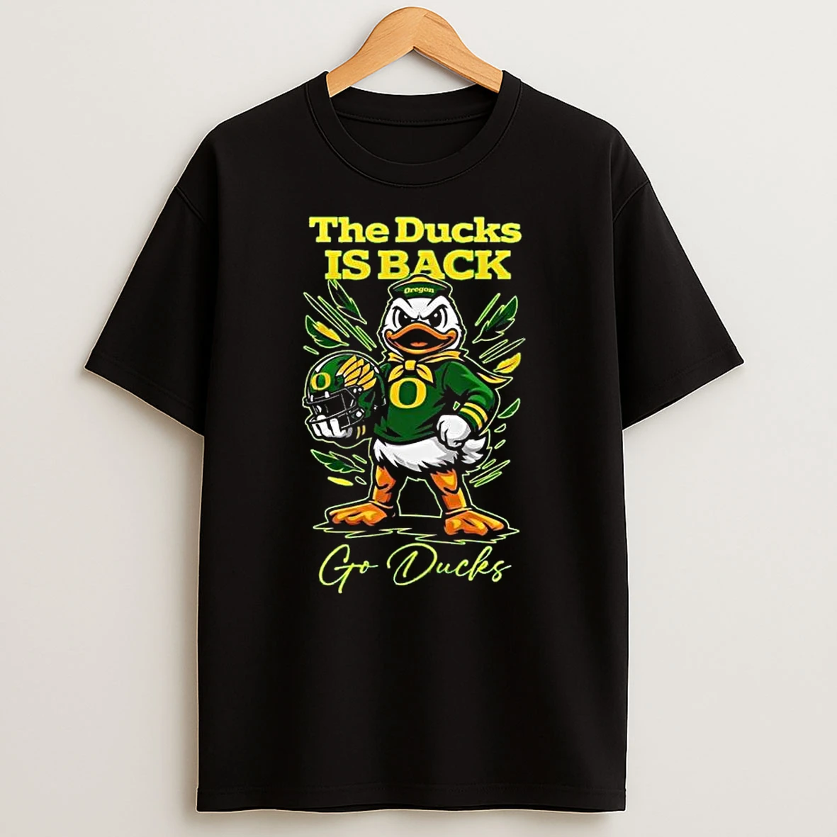 Oregon Ducks Ncaa 2025 26 College Football Play Off The Bucks Is Back Go Ducks Mascot T Shirt