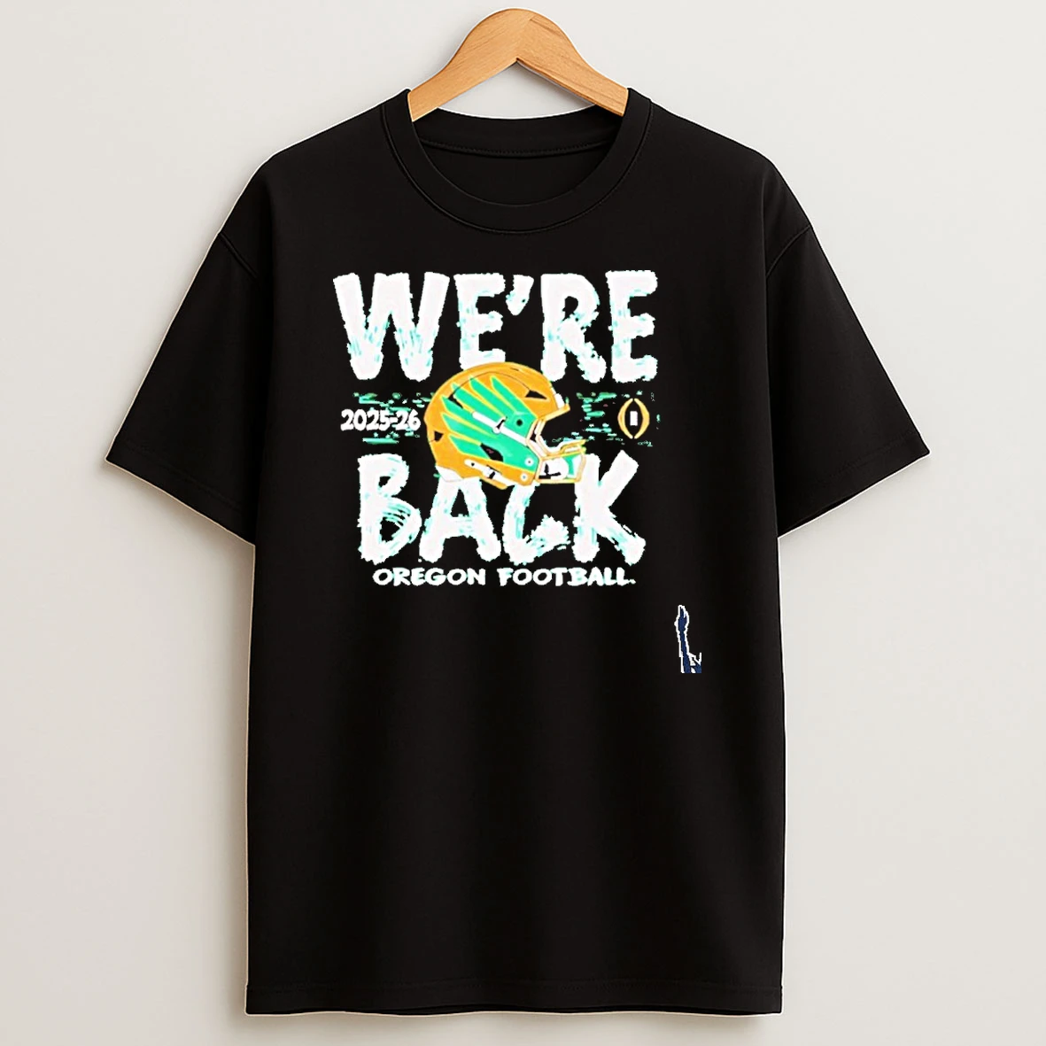 Oregon Ducks Were Back Cfp Bound 2025 26 T Shirt