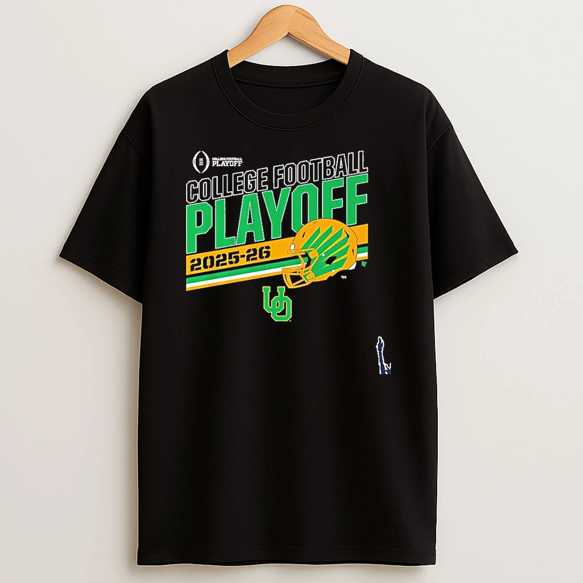 Oregon Football 2025 Cfp Stripe T Shirt