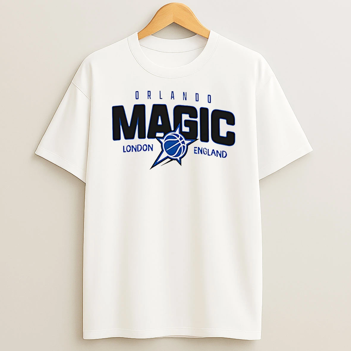 Orlando Magic 2026 London Games Logo T Shirt