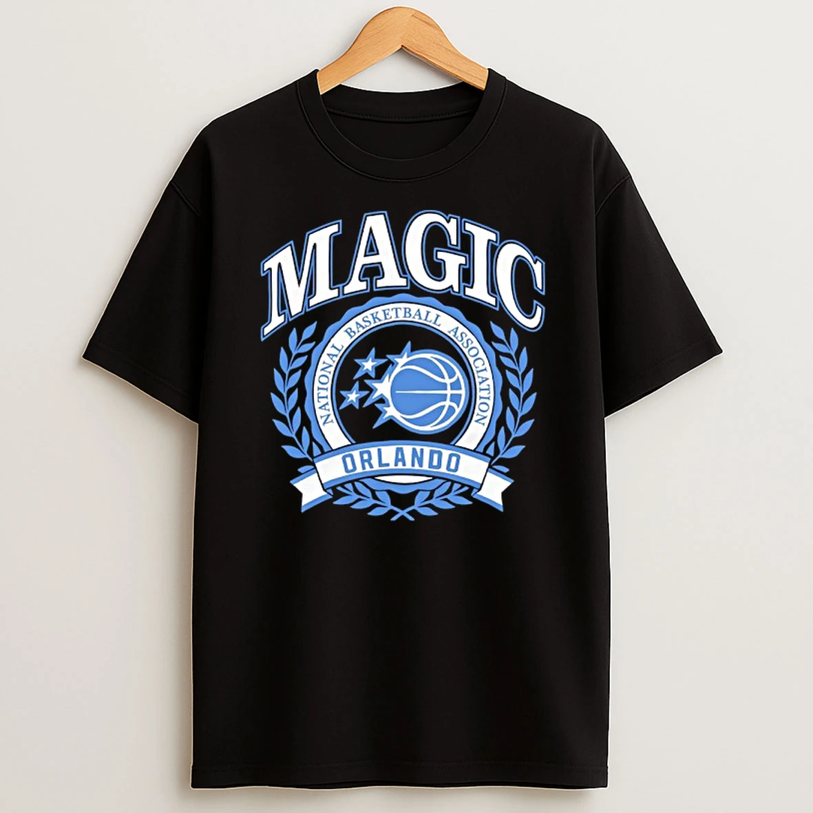 Orlando Magic Basketball Nba Crest Logo T Shirt