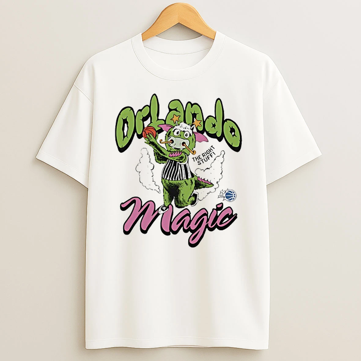 Orlando Magic Mascot The Right Stuff T Shirt