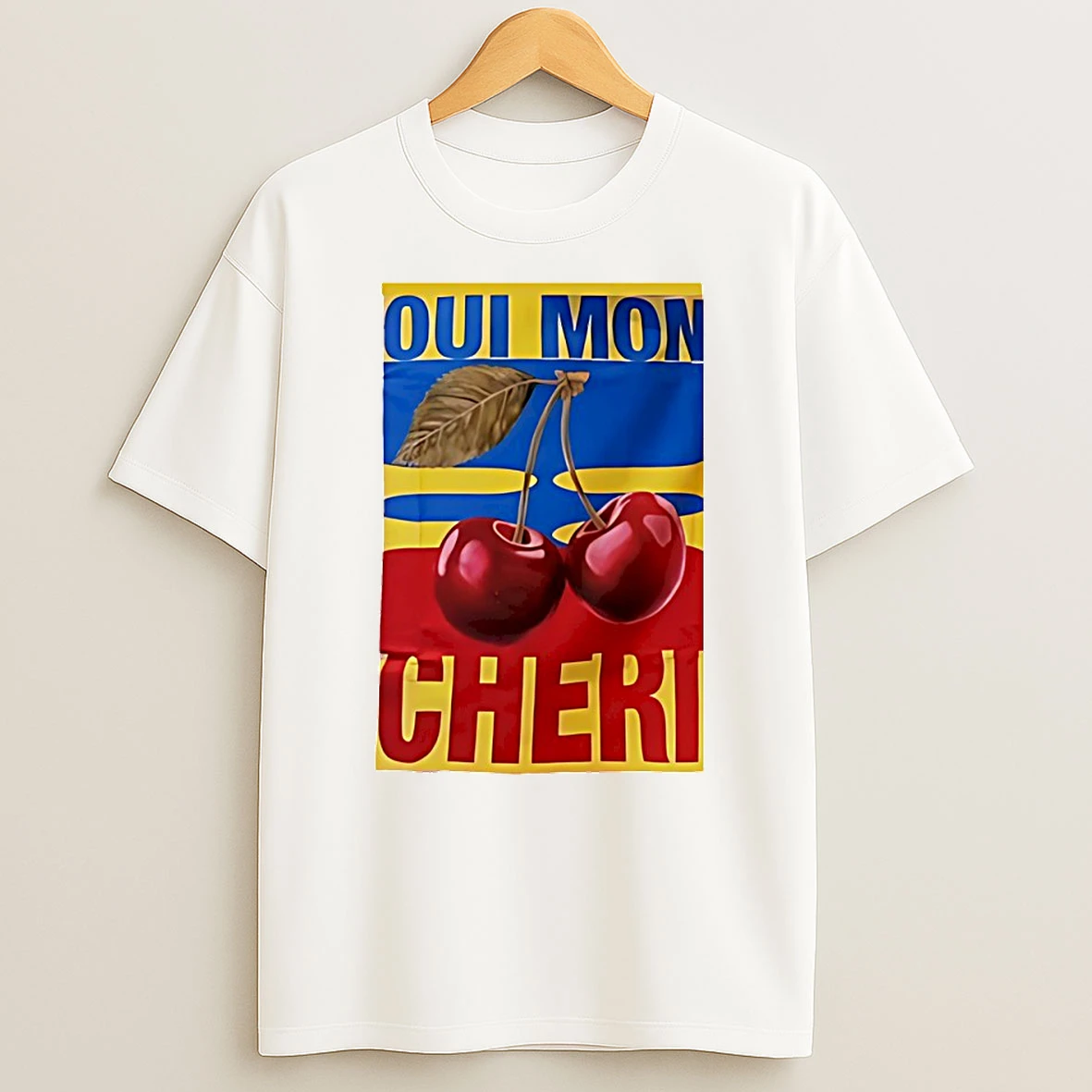Oui Mon Cheri Circle T Shirt