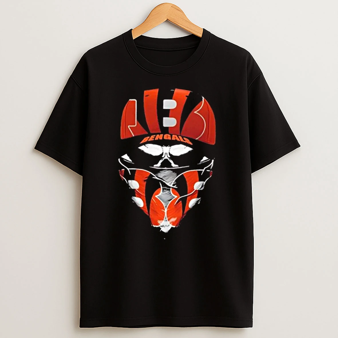 Outlaw Skull Gang Wearing A Cap X Cincinnati Bengals T Shirt
