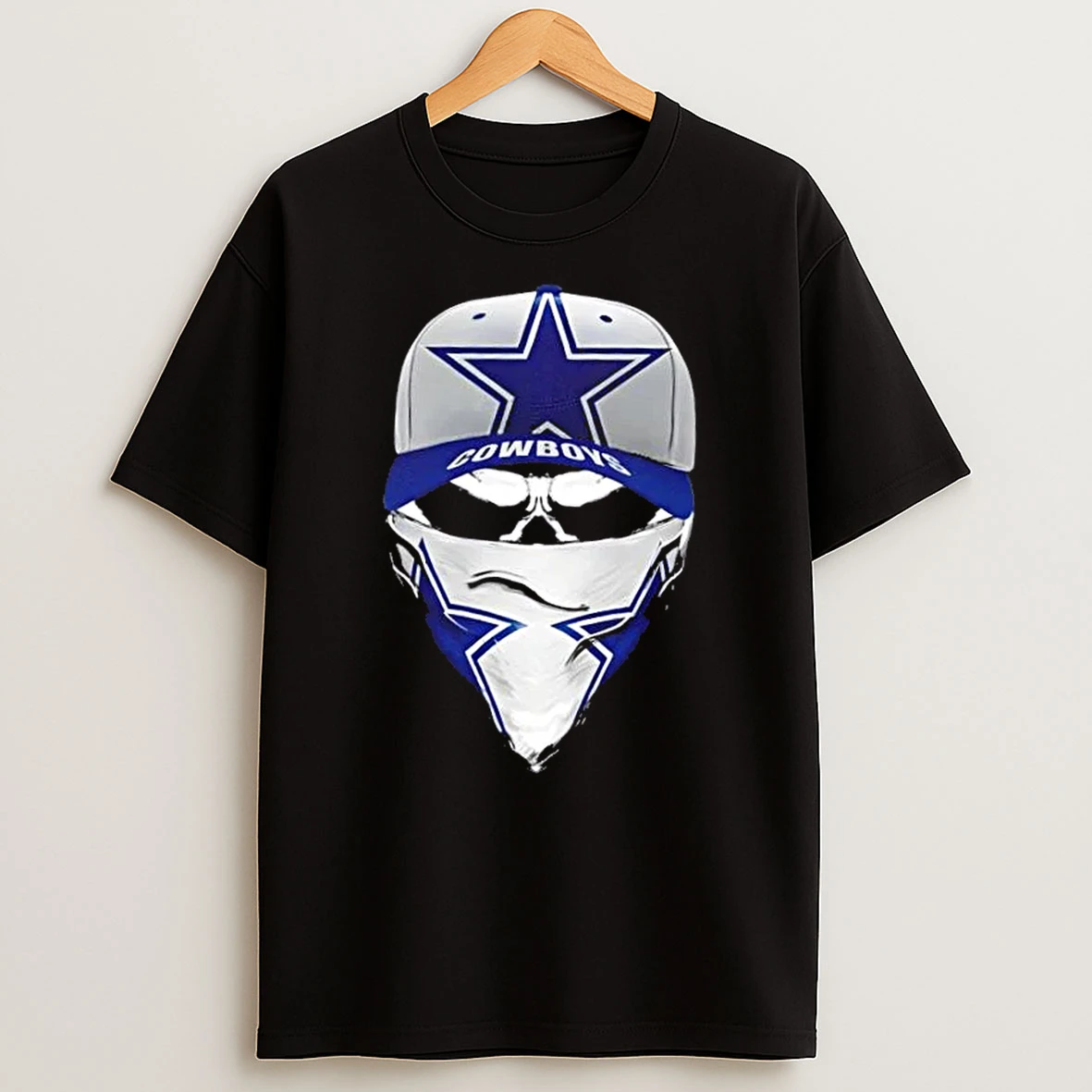 Outlaw Skull Gang Wearing A Cap X Dallas Cowboys T Shirt