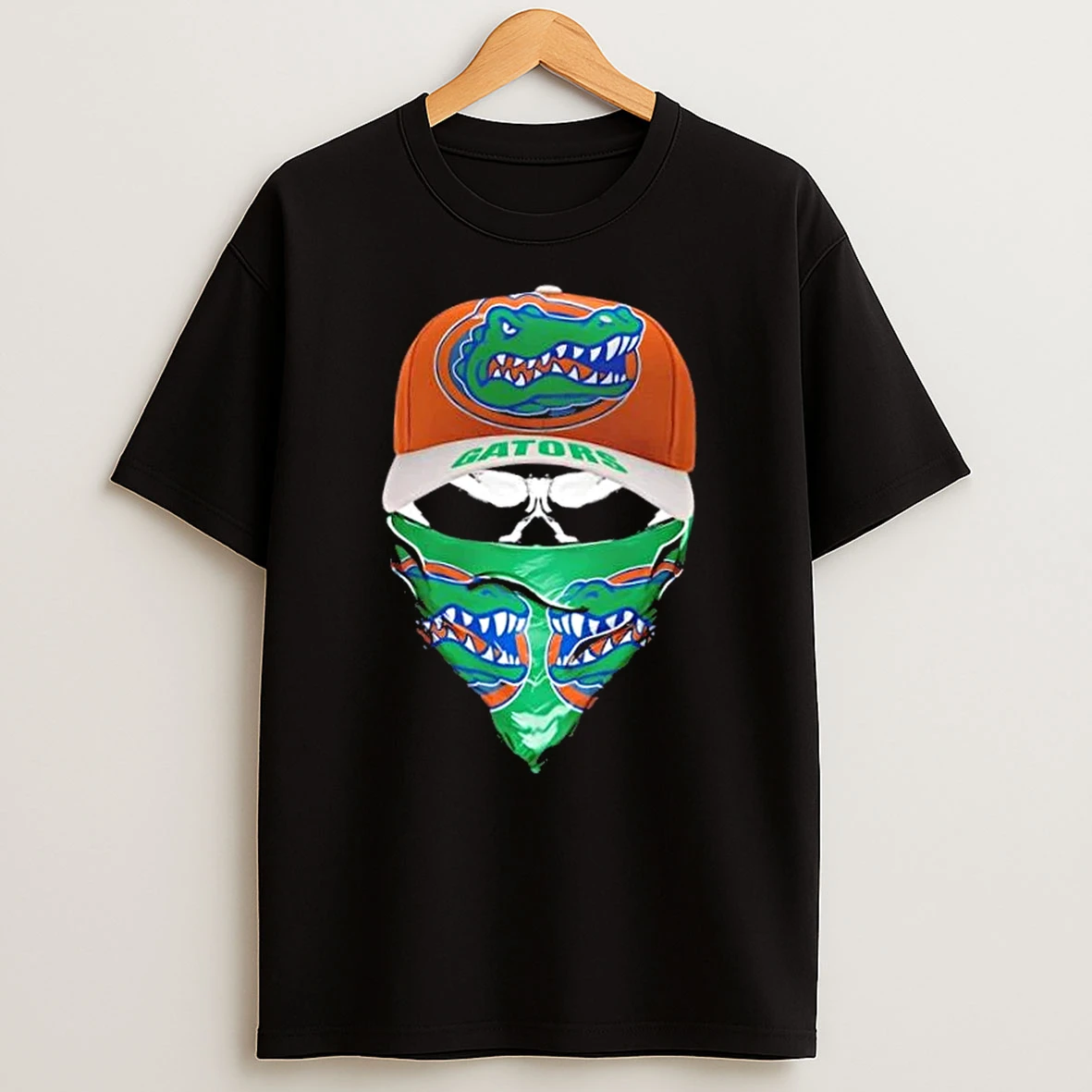 Outlaw Skull Gang Wearing A Cap X Florida Gators T Shirt
