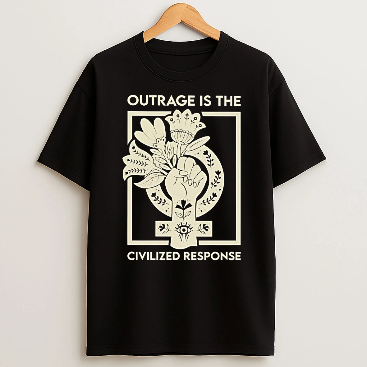Outrage Is The Civilized Response T Shirt