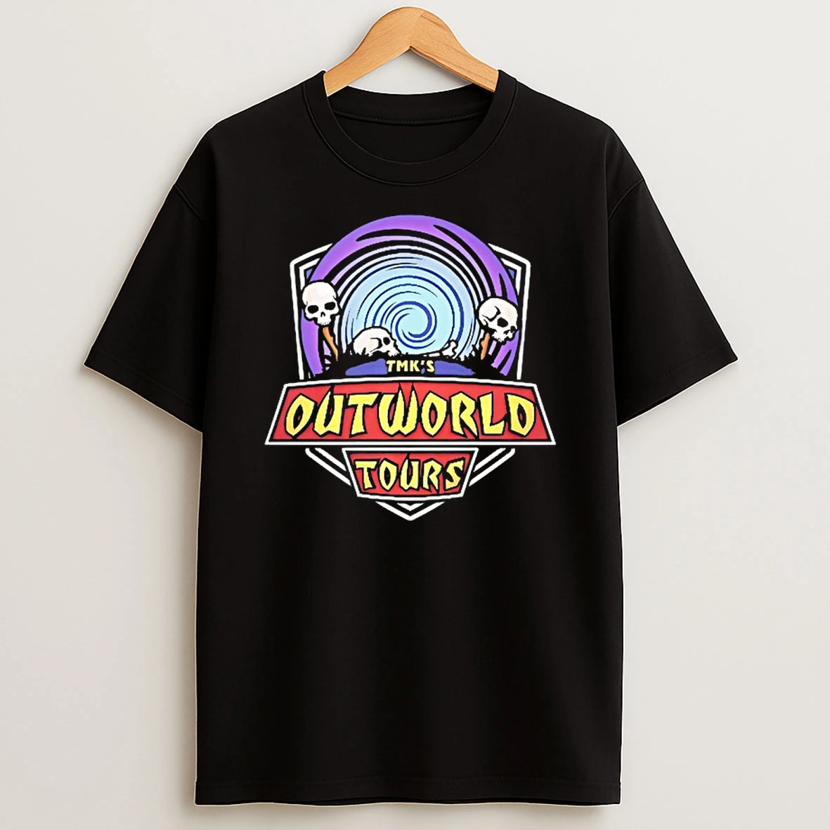 Outworld Tours Skulls T Shirt