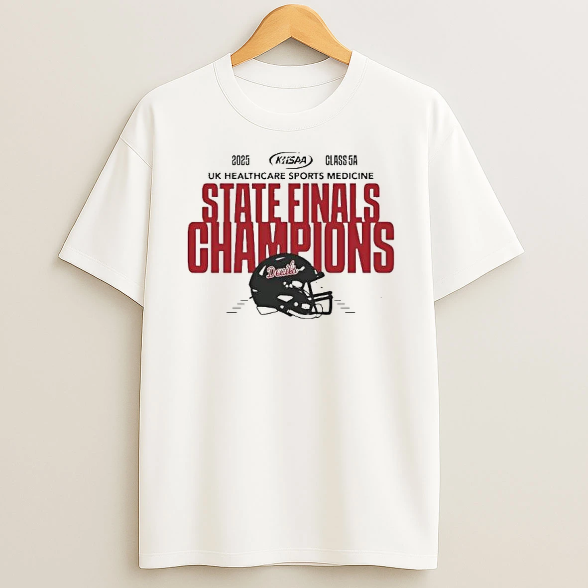 Owensboro 2025 Khsaa Class 5a Uk Healthcare Sports Medicine Football State Finals Champions T Shirt