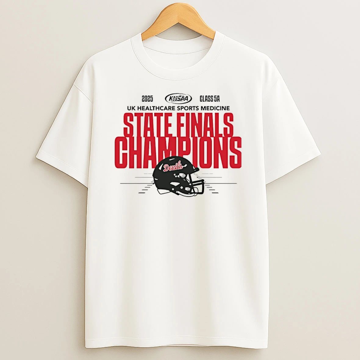 Owensboro Red Devils 2025 Khsaa Football Class 5a State Finals Champions T Shirt