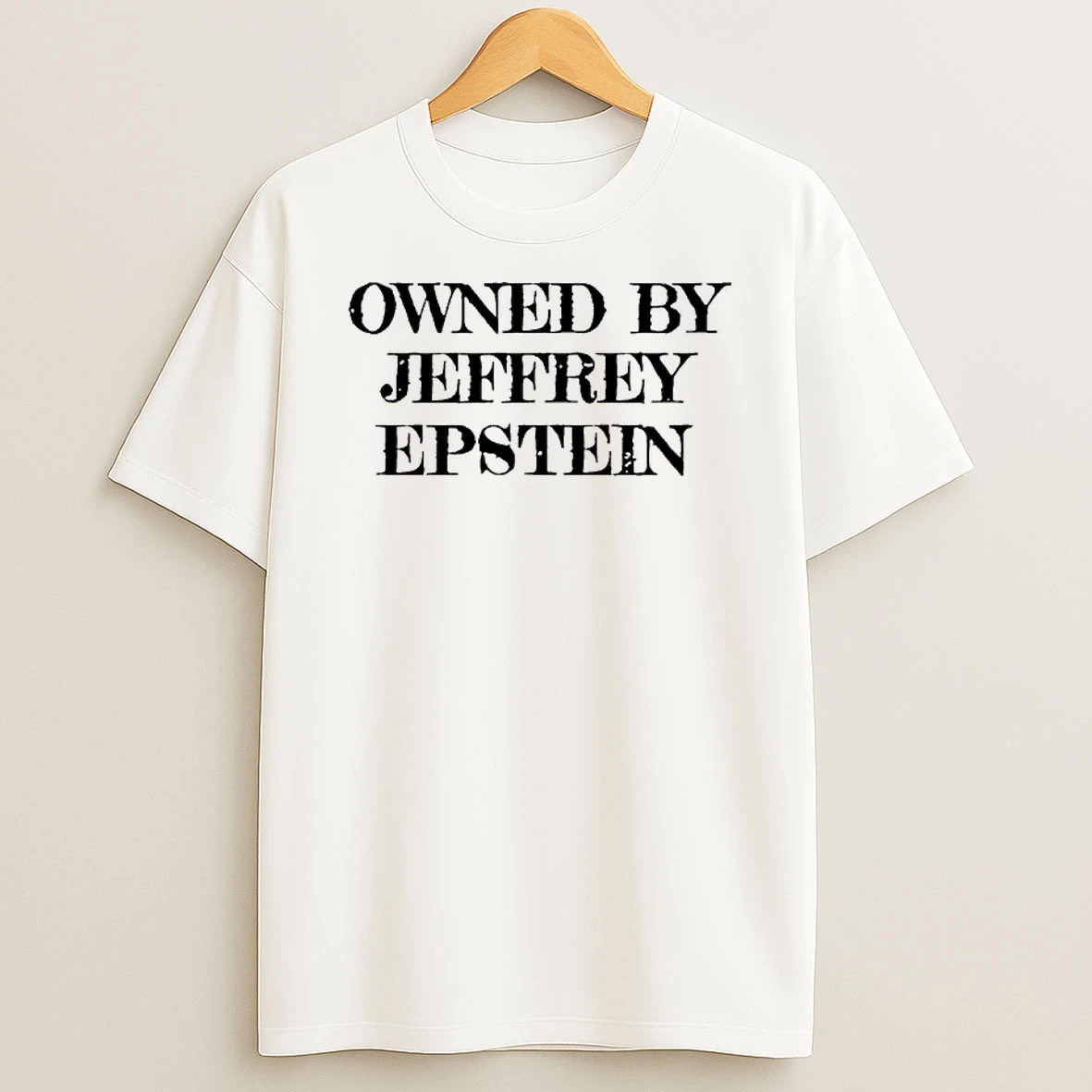 Owned By Jeffrey Epstein Graphic T Shirt