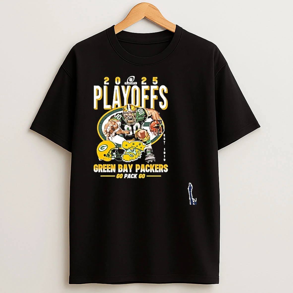 Packers Playoffs 2025 Go Pack Go T Shirt