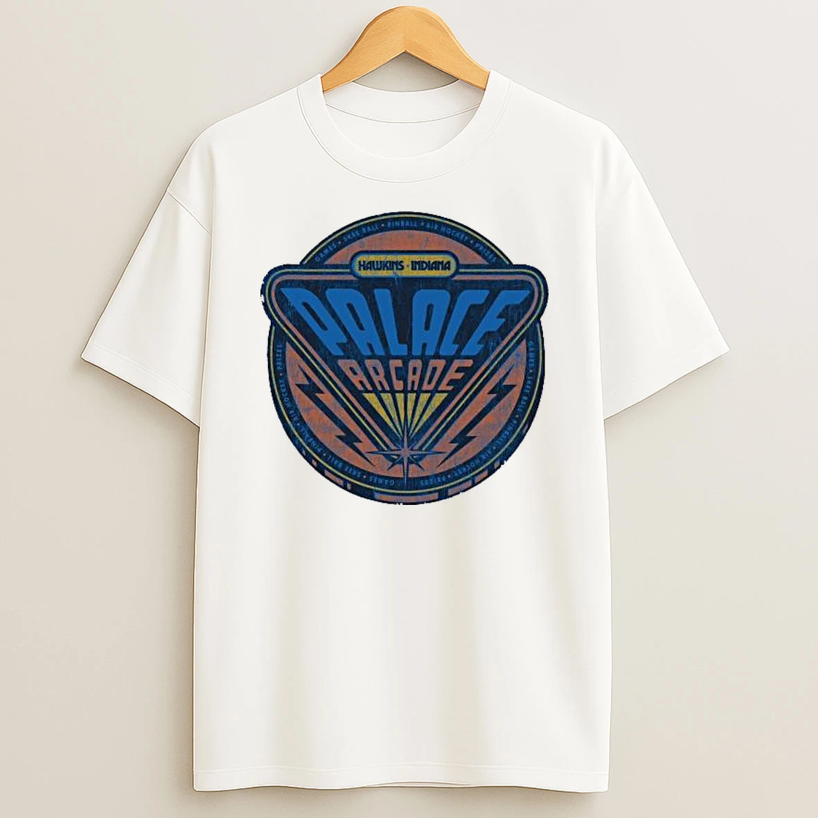 Palace Arcade Hawkins Indiana T Shirt