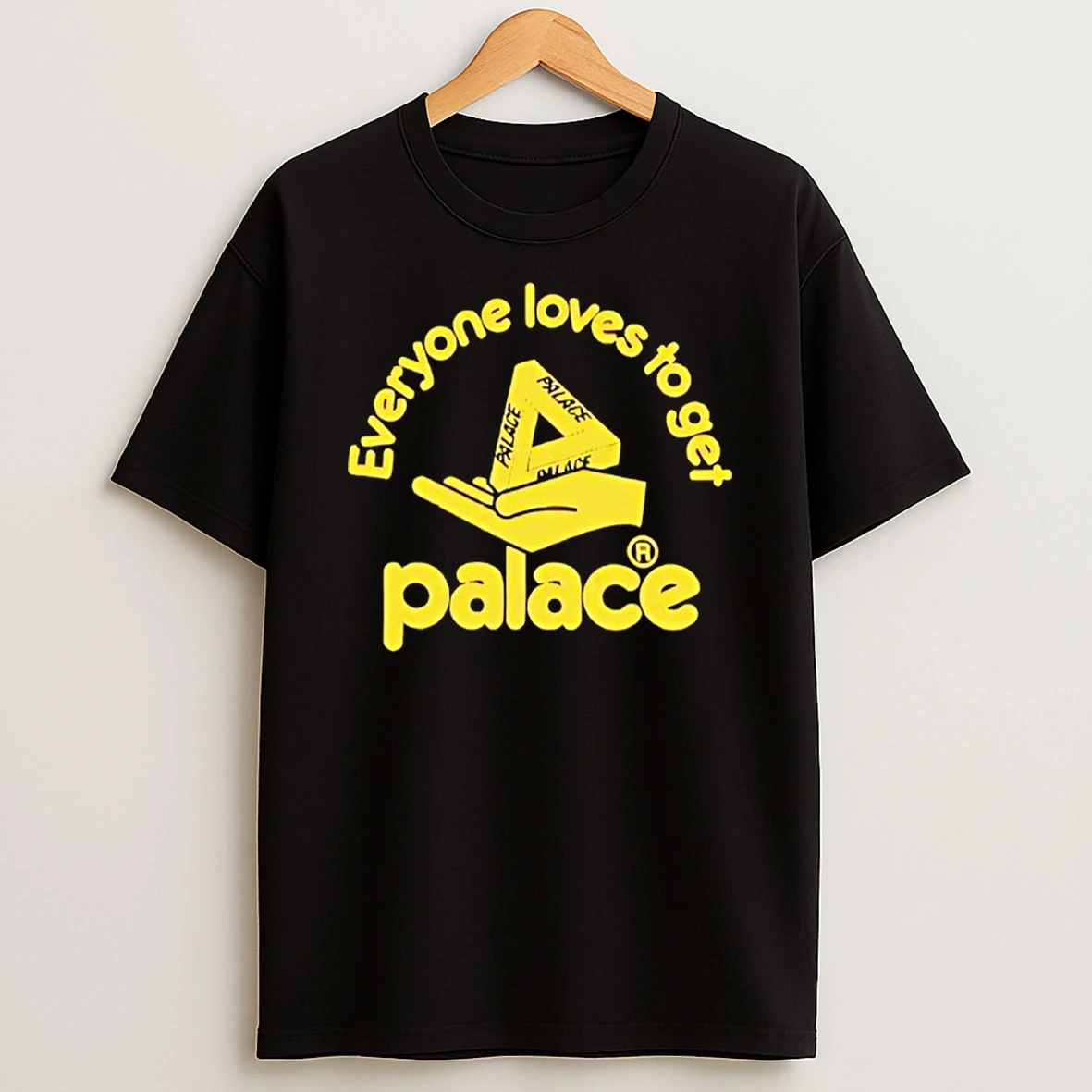 Palace Hand Out Hot Everyone Loves To Get T Shirt