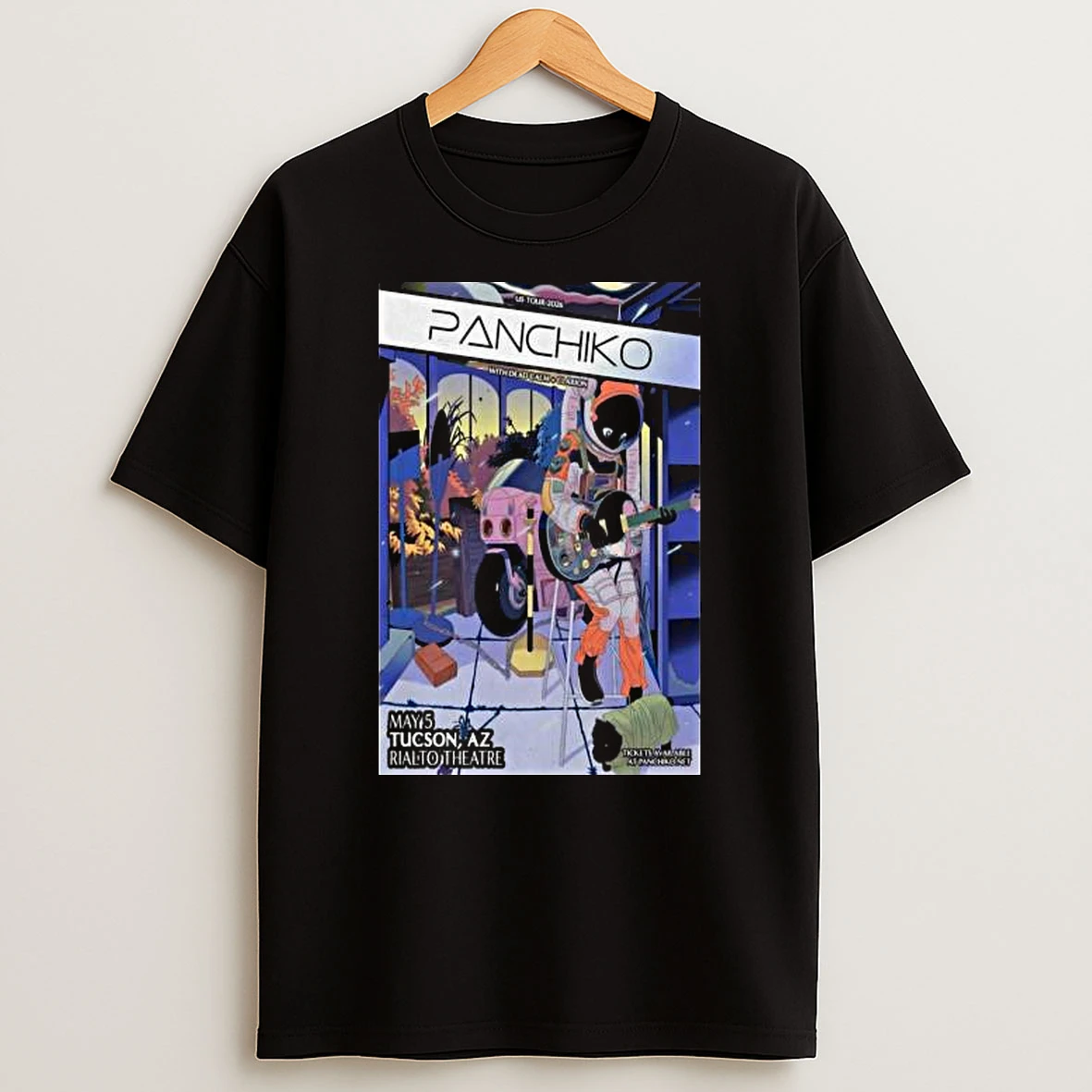 Panchiko Tucson Az May 5 2026 Concert T Shirt
